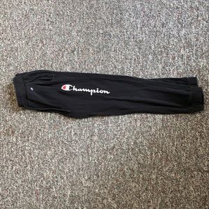 Black champion sweatpants